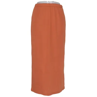 Jupe longue (Marron) de Vilona Polyester, Viscose