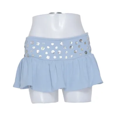 Jupe-short (Bleu) de Peppermayo Élasthane, Polyester