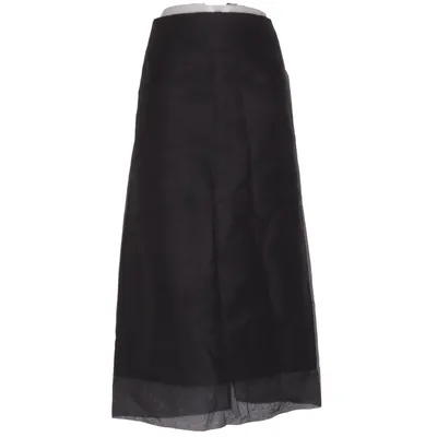 Skirt (Black) from Sportmax Acetate, Cotton, Cupro, Linen, Silk