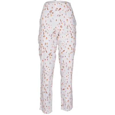 Pantalon (Bleu, Blanc, Marron, Multicolore) de Bexleys Woman Élasthane, Polyamide, Viscose
