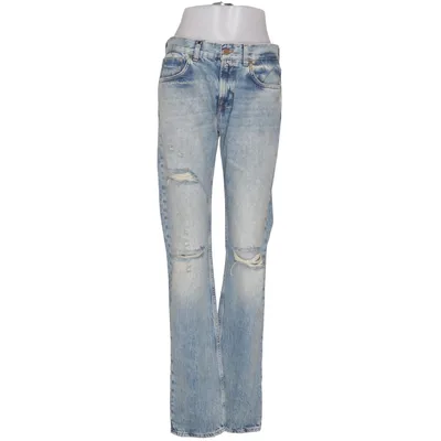 Spijkerbroek (Blauw) van 7 for All Mankind Katoen