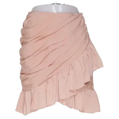 Skirt (Beige) from Boohoo Polyester