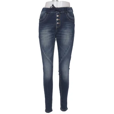 Spijkerbroek (Blauw) van Lexxury Katoen, Elastaan, Polyester