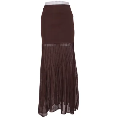 Maxirock (Braun) von Malina Polyester, Viskose