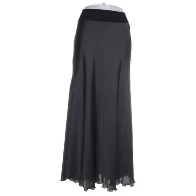 Långkjol (Grå) från Branting Polyester, Viskos, Elastan