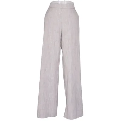 Palazzobyxor (Grå) från VILA Elastan, Polyester, Viskos