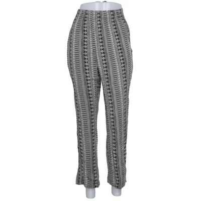 Palazzo pants (Gray, Black) from Wearhouse Viscose