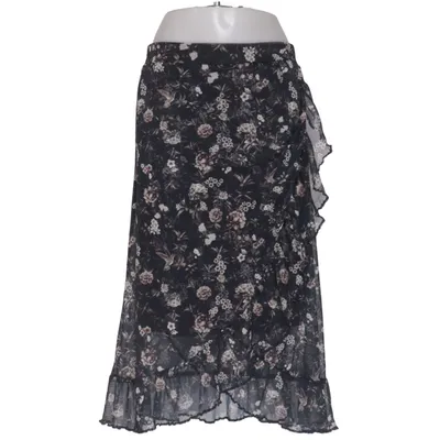 Slå om-nederdel (Sort, Flerfarvet) fra Northern Light Collection Polyester