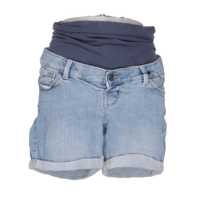 Mammashorts (Blå) från Mamalicious Bomull, Elastan
