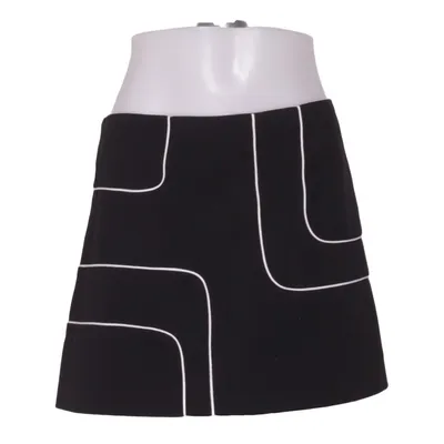 Skirt (Black, White) from Dandylife Elastane, Polyester