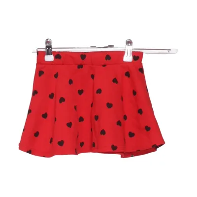 Nederdel (Rød, Sort) fra Sweet Heart Bomuld, Polyester