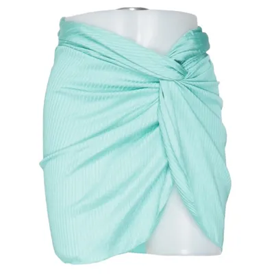 Wrap skirt (Green) from Monday Swimwear Elastane