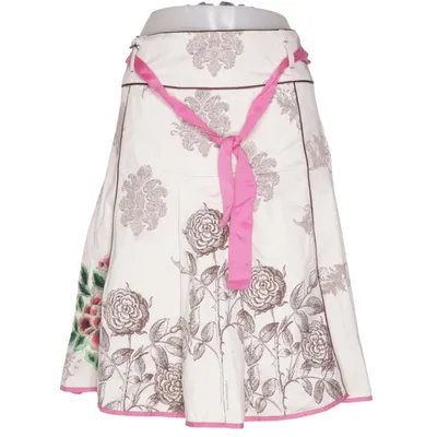 Kjol (Beige, Rosa, Grön) från By Groth Acetat, Bomull, Elastan, Polyester