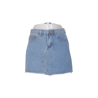 Jeansrock (Blau) von Boohoo Blue Baumwolle, Polyester, Viskose