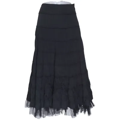 Maxi rok (Zwart) van My Collection Katoen, Polyester