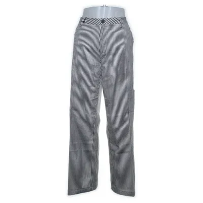 Pants (White, Black) from Freequent Cotton, Polyester