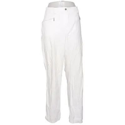 Chinos (White) from Ulla Popken Cotton, Elastane