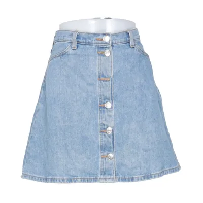 Spijkerrok (Blauw) van Monki Katoen