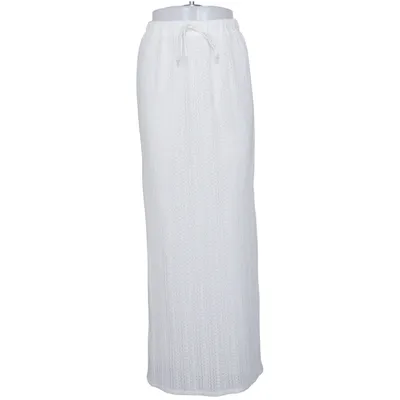 Maxi skirt (White) from Sabo Cotton, Polyester