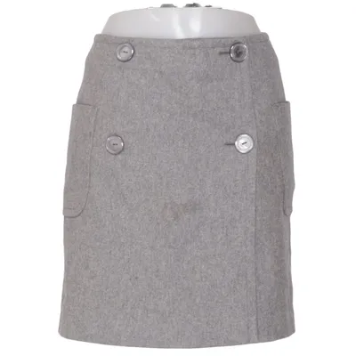 Rok (Grijs) van MaxMara Elastaan, Polyamide, Wol