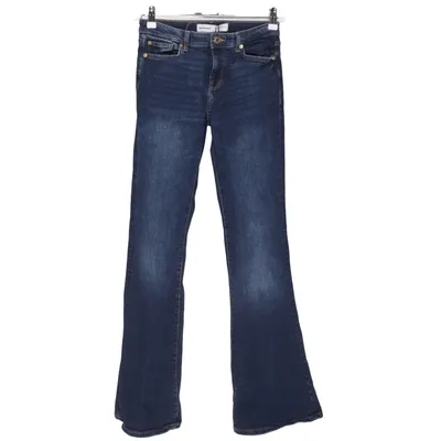 Jeans (Blå) från Bershka Bomull, Elastan