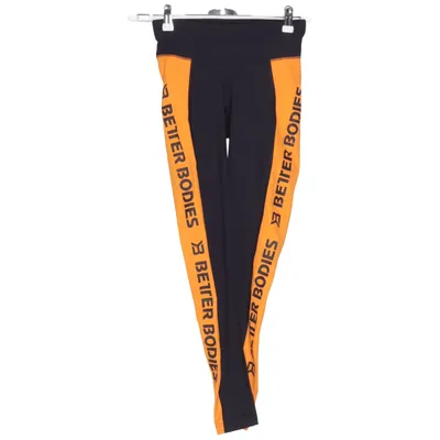 Træningsleggings (Sort, Orange) fra Better Bodies