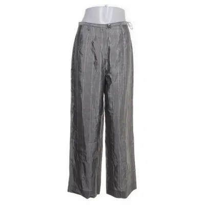 Palazzo pants (Gray, White) from La Rochelle Acetate, Linen