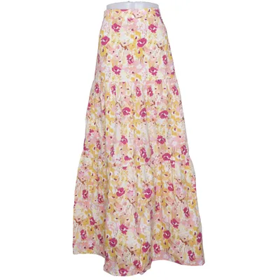 Jupe longue (Maja Nilsson Lindelöf) de Maja Nilsson Lindelöf x Gina Tricot Coton, Élasthane