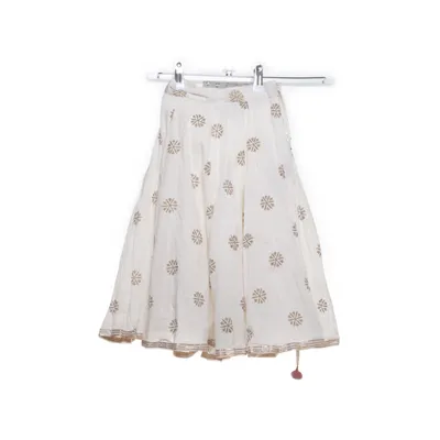 Kjol (Vit, Flerfärgad) från Fabindia