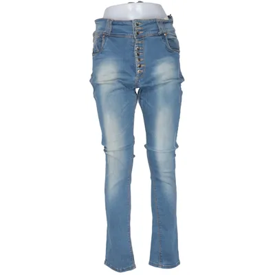 Jeans (Blå) fra Daysie Bomuld, Elastan