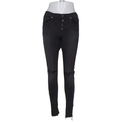 Jean (Noir) de One Teaspoon Coton, Élasthane, Polyester, Viscose