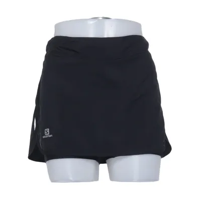 Skort (Zwart) van Salomon Elastaan, Polyester