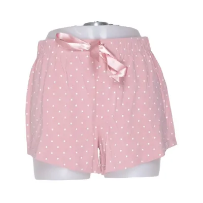 Pyjamashorts (Roze, Wit) van ICA I Love Eco Elastaan, Organisch katoen