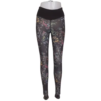 Sports tights (Black, Multicolored) from Drop of Mindfulness Elastane, Polyester