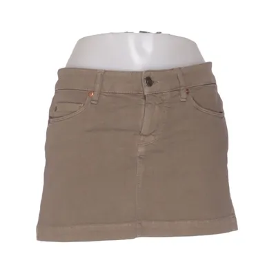 Jeanskjol (Brun) från Rare Collectors Jeans Bomull, Elastan