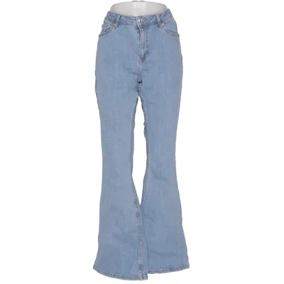 Jeans (Blå) från Mango Bomull, Elastan