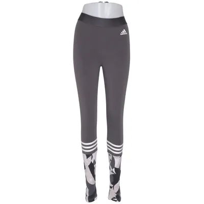 Sports tights (Gray, Multicolored) from Adidas Cotton, Elastane