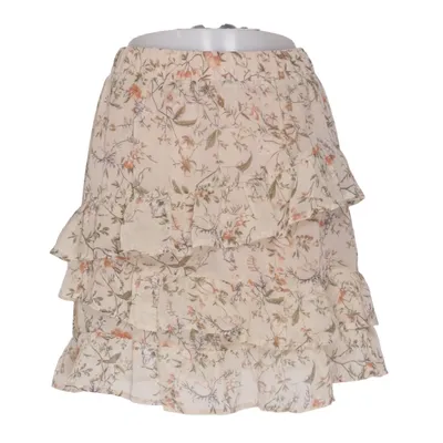 Nederdel (Beige, Flerfarvet) fra NA-KD Polyester, Viscose