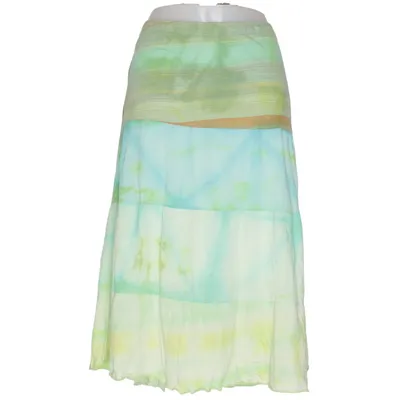 Maxi rok (Blauw, Groen, Geel) van Custo Barcelona Katoen