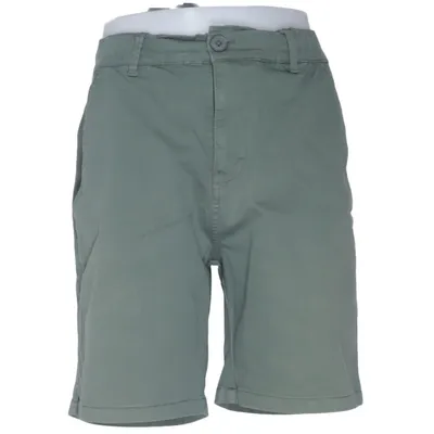 Korte broek (Groen) van Resteröds Katoen, Elastaan