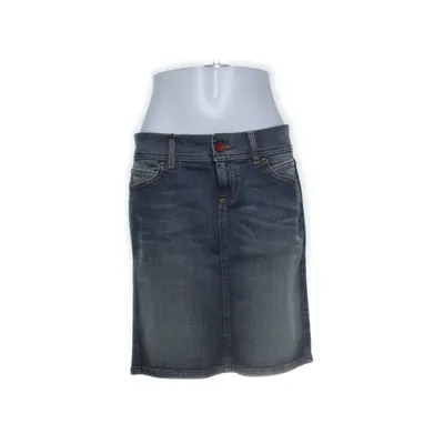 Jupe en jean (Bleu) de Benetton Jeans Coton, Élasthane