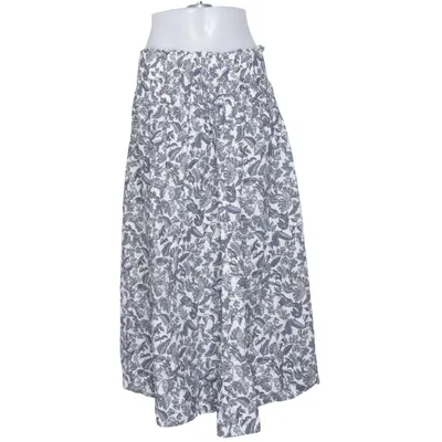 Maxi rok (Wit, Blauw) van Britt Sisseck Katoen