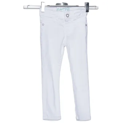 Jeans (White) from LC Waikiki Girls Cotton, Elastane, Polyester