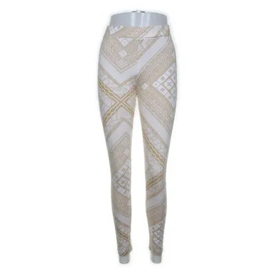 Leggings (Beige, Vit, Flerfärgad) från New Black Bomull, Elastan