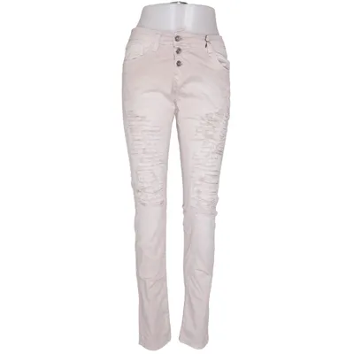 Jeans (Beige) från Please Bomull, Elastan