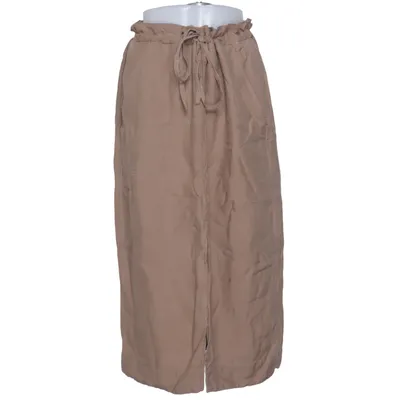 Maxi rok (Beige) van Yaya Women Linnen, Polyester, Viscose