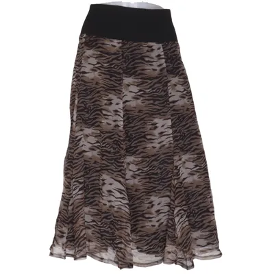 Jupe longue (Noir, Marron, Blanc) de Gardeur Acétate, Soie, Viscose