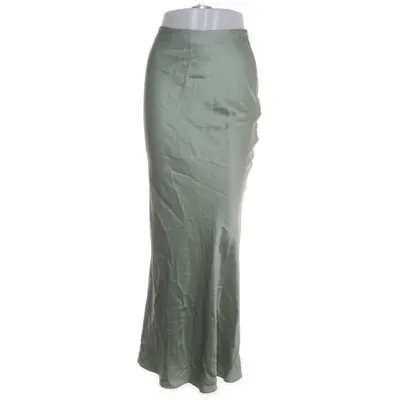 Maxi skirt (Green) from H&M Silk