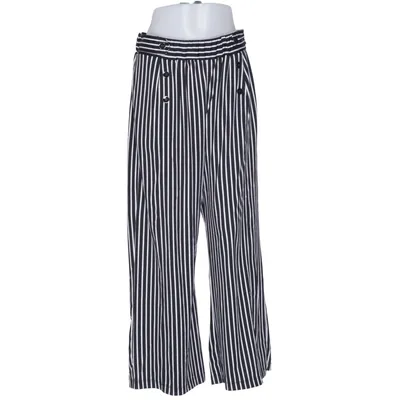 Pantalon patte d'éléphant (Noir, Blanc) de Robert Louis Élasthane, Polyester