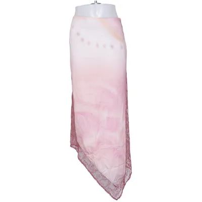 Maxi nederdel (Pink, Flerfarvet) fra NA-KD Art Lyocell, Viscose